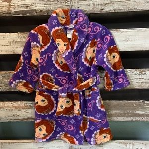 Adorable Sofia the First Toddler Robe
